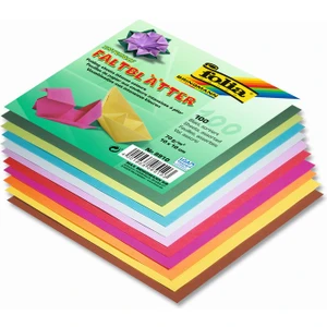 Origami Kağıdı 70 Gr. 10X10 Cm. 10 Renk 100'LÜ Paket