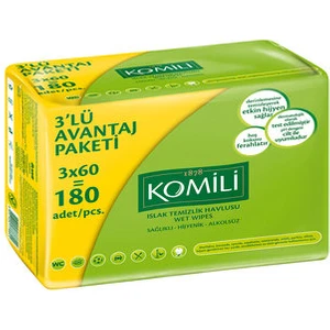 Islak Havlu 3X60 Adet