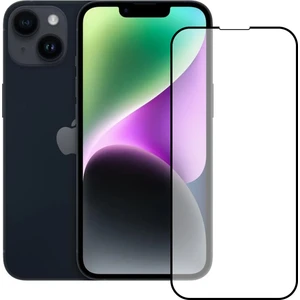 iPhone 14 Ekran Koruyucu 9d Temperli Cam - Siyah