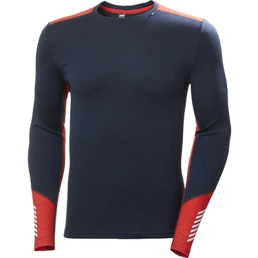 Helly Hansen Hh Lıfa Merıno Mıdweıght Crew Erkek Termal