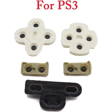 Feza Ps3 Dualshock 3 Uyumlu 5 Parça Lastik