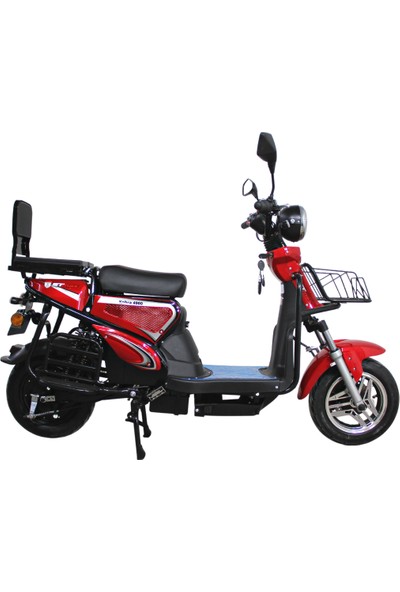 St Max Kobra 4000 Elektrikli Moped Kırmızı