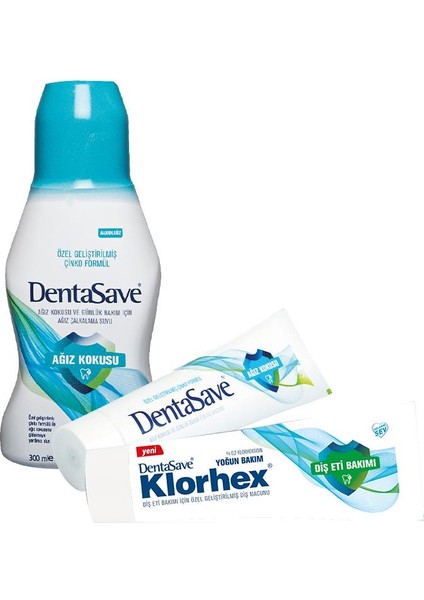 Ağız Çalkalama Suyu Ağız Kokusu Çinko Formül 300 Ml, Diş Macunu Çinko ve Yoğun Bakım 75 ml