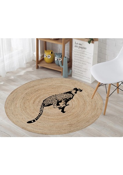 Nesa_Decor Çıta Figürlü Yüksek Kalite Baskı Halı & Dekoratif Halı