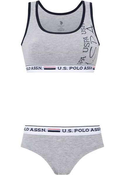 66255 Kadın Büstiyer Şort Takım-Grimelanj 42 - Gri Melanj fiyatları