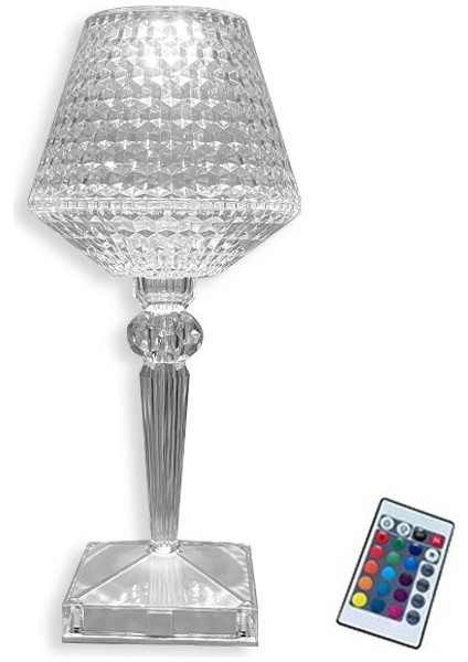 Kristal Masa Lambası Romantik Bir Atmosfer Gece Lambası