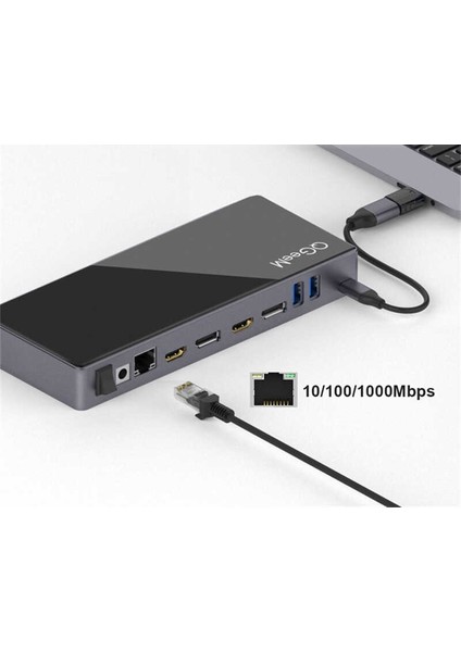 Qgeem QG-D6901 Type-C USB Hub