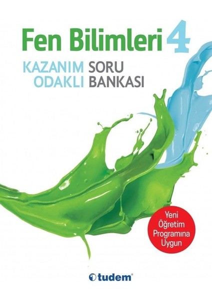 Tudem Yayınları 4. Sınıf Fen Bilimleri Kazanım Odaklı Soru Bankası