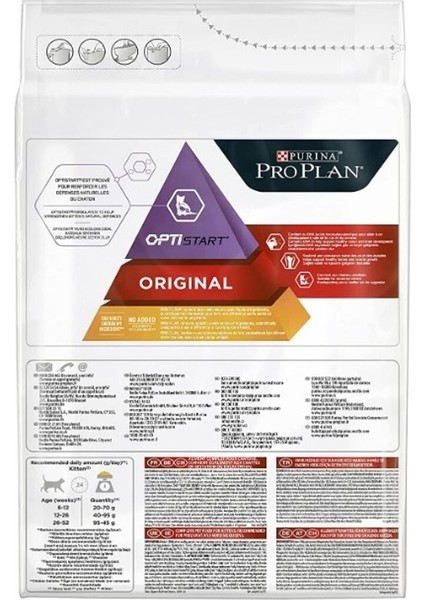 Pro Plan Kitten Tavuklu ve Pirinçli Yavru Kedi Maması 1,5kg Optistart fiyatları
