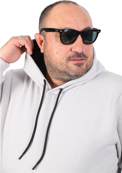 Büyük Beden Erkek Basic Sweat Kapüşonlu 11700 fiyatları