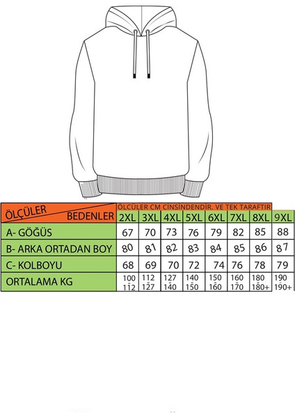 Büyük Beden Erkek Basic Sweat Kapüşonlu 11700 fırsatları
