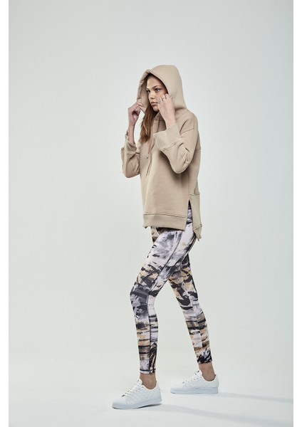 Kapüşonlu Içi Şardonlu Kadın Sweatshirt modelleri