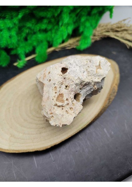 Ham Ateş Opal Doğal Taş Dekoratif Obje (Sertifikalı)