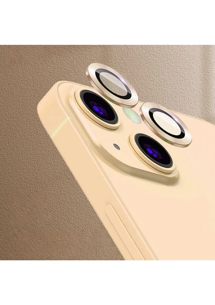 Bilişim Aksesuar Iphone 14 ve Iphone 14 Plus Uyumlu Kamera Koruyucu Lens Kamera Lens Kılıf iPhone