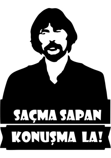 Behsat Ç Sticker Saçma Sapan Konuşma La Sticker Laptop Sticker