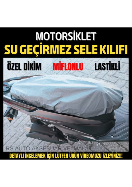 Arora AR02 Uyumlu Motorsiklet Sele Kılıfı Su Geçirmez Kılıf,motorsiklet Aksesuar