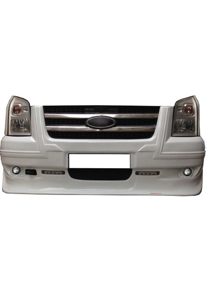 (Boyasız) Ford Transit Sisli-Ledli Ön Tampon Geçme 2007-2013 Arası Uyumlu