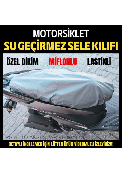 Mondial 100 Nt Turkuaz Uyumlu Motorsiklet Sele Kılıfı Su Geçirmez Kılıf,motorsiklet Aksesuar