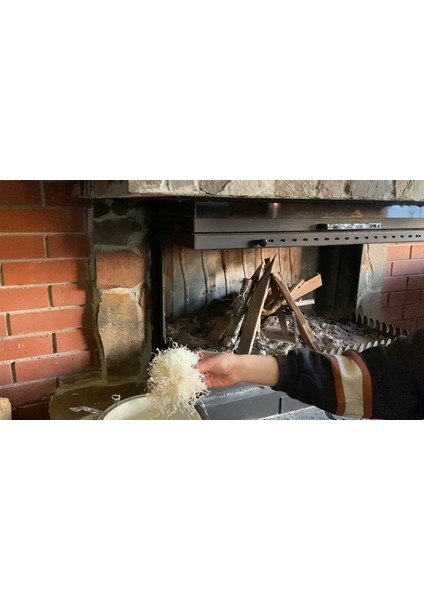 Ateş Tutuşturucu Şömine Soba Mangal Barbekü Tutuşturucu Çıra