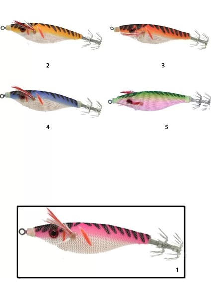 3003 Kalamar Zokası 6cm Excelance Squid 1