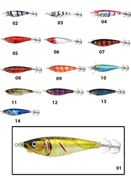 3015 Kalamar Zokası 7cm Toto Zogga Squid 01