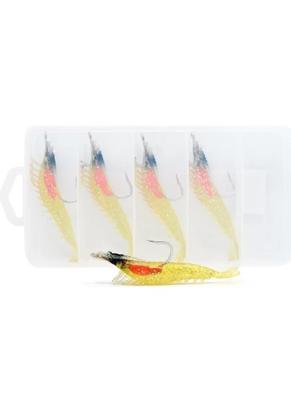 3559 Pencil Soft 10CM Levrek Silikonu 3'lü Suni Balık 2