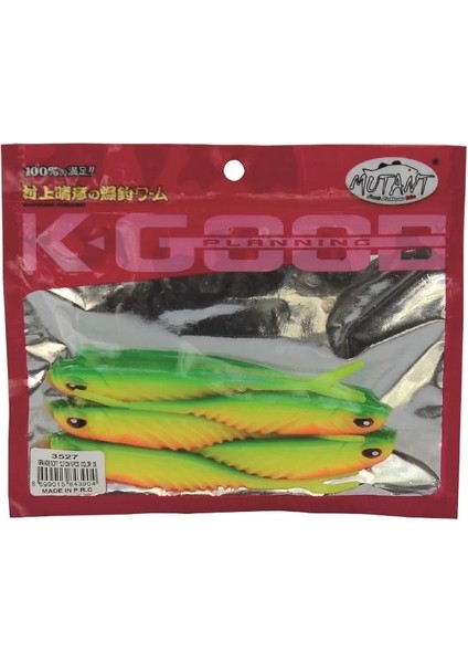 3527 Grande Soft 12CM Levrek Silikonu Suni Yem 5'li Paket 06