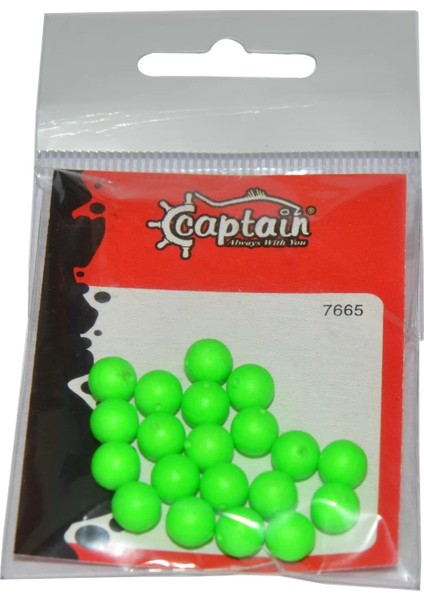 7665 Renkli Boncuk Yuvarlak 75MM Plastik Boncuk 20'li Paket Yeşil fiyatları