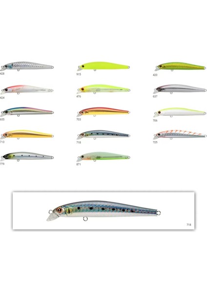 Zipbaits System Minnow Tidal 90F Mag Drive 9gr Maket Balık 718