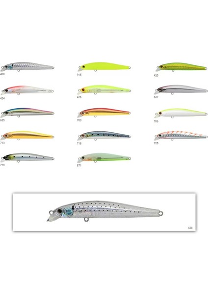 Zipbaits System Minnow Tidal 90F Mag Drive 9gr Maket Balık 428