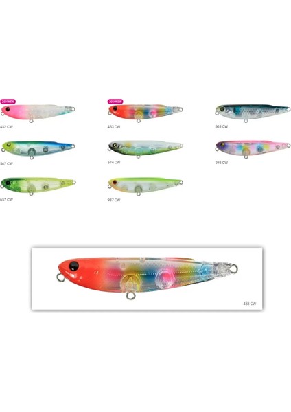 Zipbaits Fakie Dog 70MM Wdt Su Üstü 8.2gr Maket Balık 453