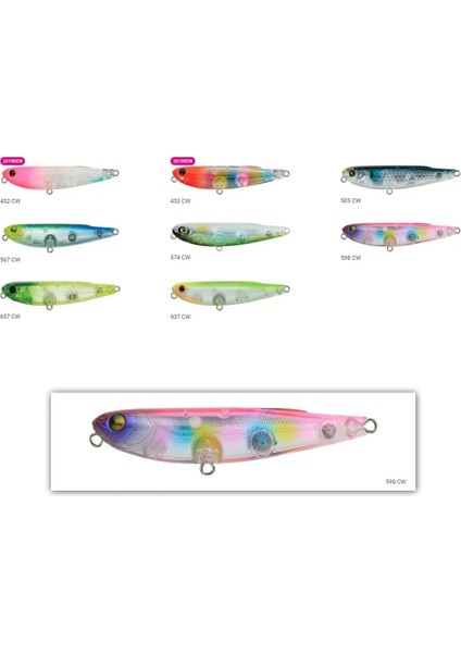 Zipbaits Fakie Dog 70MM Wdt Su Üstü 8.2gr Maket Balık 598