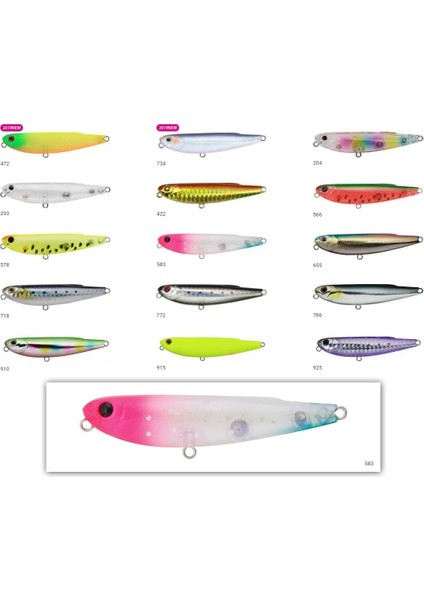 Zipbaits Fakie Dog 70MM Wdt Su Üstü 8.2gr Maket Balık 583