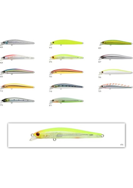 Zipbaits System Minnow Tidal 90F Mag Drive 9gr Maket Balık 476
