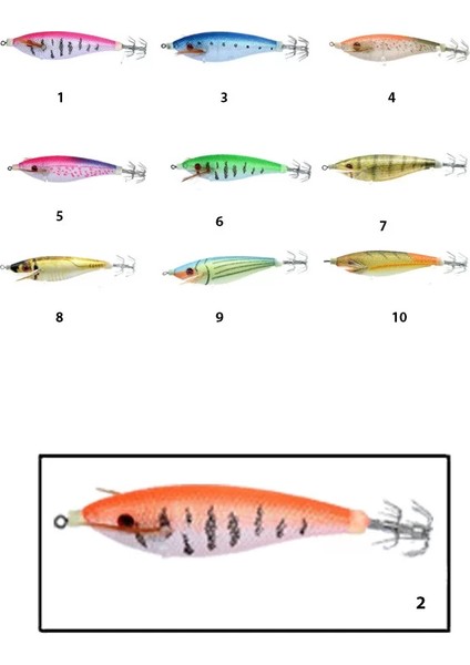 3010 Kalamar Zokası 7cm Flash Filinta Squid 2