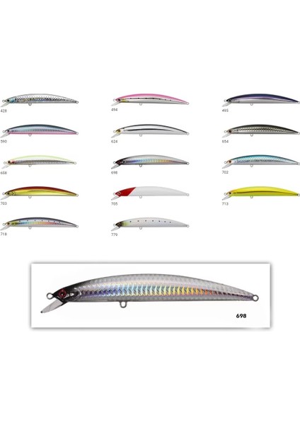 Zipbaits Minnow Boon 135F Rolling Wobbling 24GR Maket Balık 698