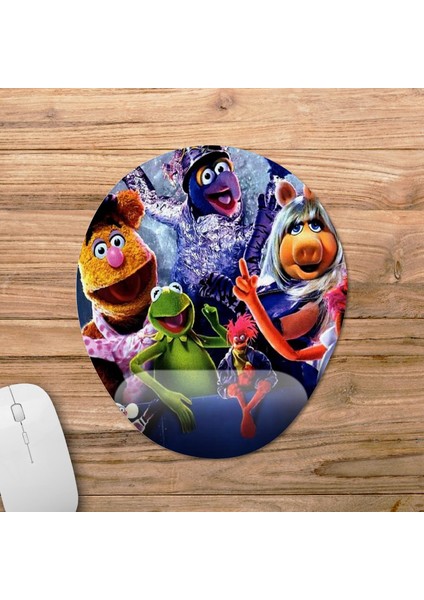 Muppet Show Bilek Destekli Mousepad Model - 2 Oval
