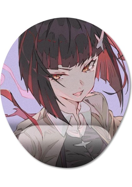 Monogatari - Yozuru Kagenui Bilek Destekli Mousepad Model - 1 Oval