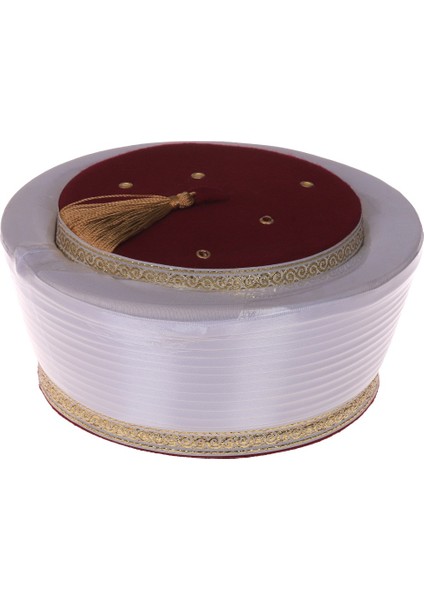 Imam Sarık - Imam Sarığı - Cami Sarığı - Lüks Düz Saten Sarım - 57 Numara fiyatları