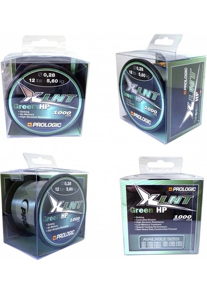 Xlnt Hp 1000M Green Misine Prologıc-0.33 mm 7.4 kg 16 Lbs