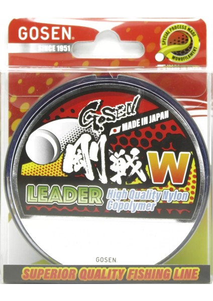 W Leader Nylon Copolymer Misina 50MT 0.57 mm