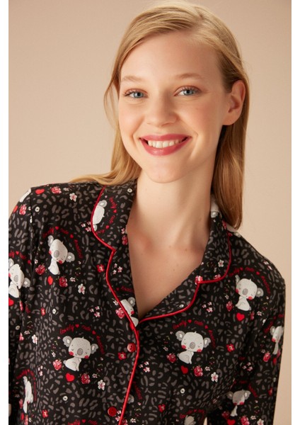 Koalina Maskülen Pijama Takımı