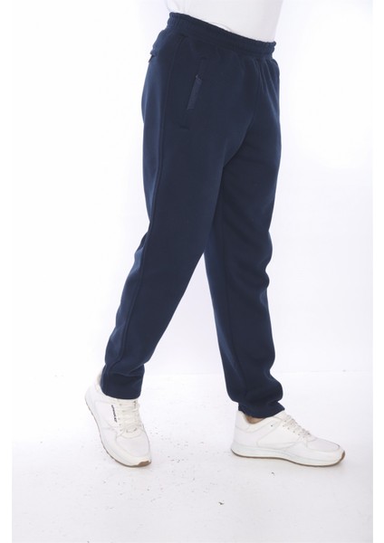Escetic Erkek Spor Royal 3 İplik, İçi Polarlı , Kışlık Kalın Kumaş Regular Eşofman Altı - B1294 modelleri