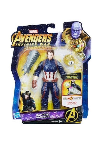 Avengers Infinity War Sonsuzluk Taşı Captan America - E0605-E1407 indirimleri