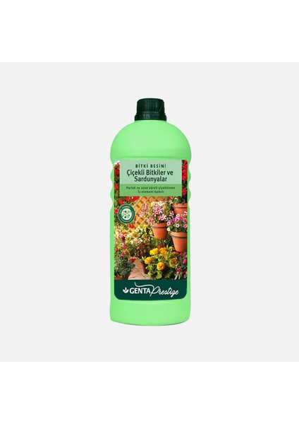 Çiçekli Bitkiler ve Sardunyalar Için Sıvı Besin 1 Lt