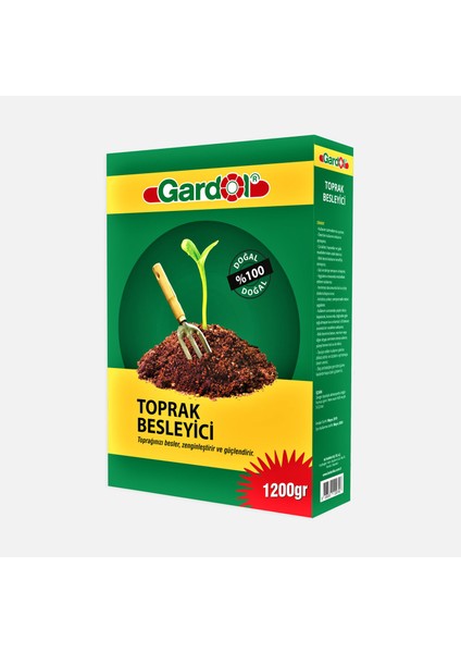 Toprak Için Katı Gübre 1200 gr