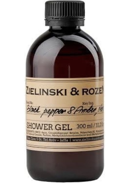 Shower Gel Black Pepper Amber Neroli 300 ml