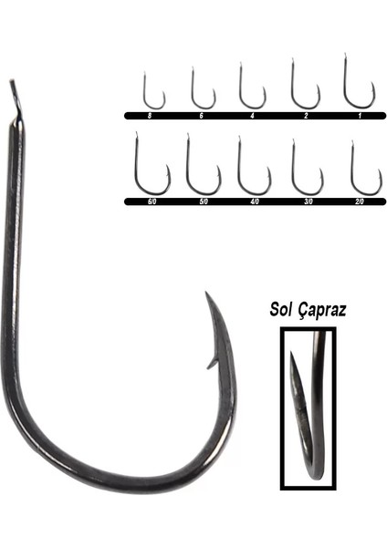 Hfks 130 Kısa Pala Dövme Çupra Iğnesi 15'li Paket Black Nikel 3/0