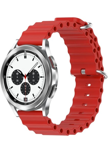 Samsung Galaxy WATCH(46MM) Samsung Gear S3 Frontier Uyumlu Bakla Silikon Kordon