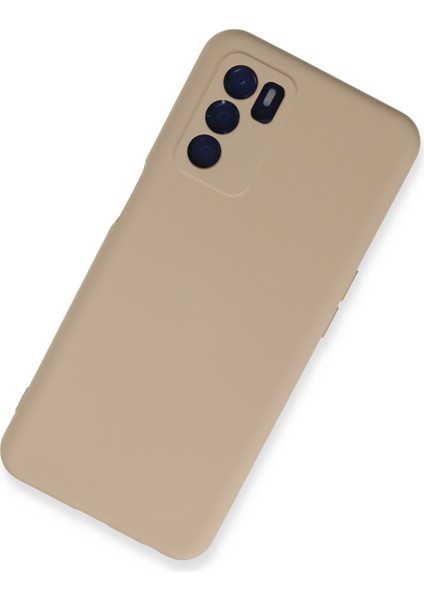 Oppo A16 Kılıf Nano Içi Kadife Silikon - Pudra 300099 fiyatları
